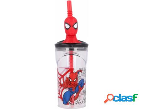 Vaso SPIDERMAN Negro (360 ml)