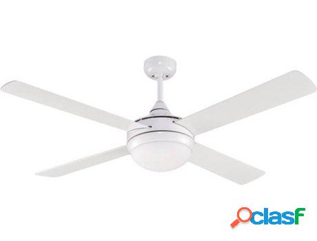 Ventilador de Techo CRISTALRECORD Millar Blanco (55.3 W -