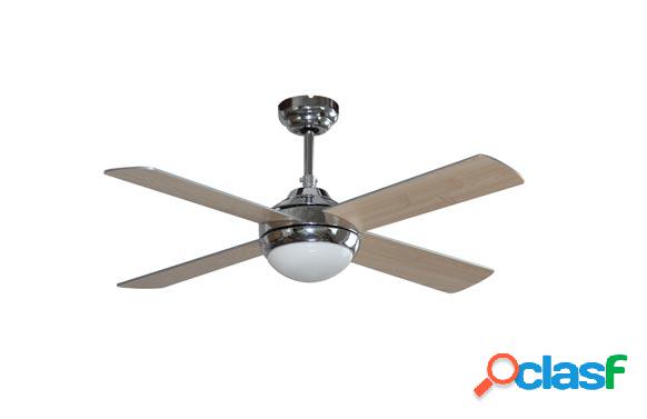 Ventilador de techo Box Plus Aluminio Marrón 130cm 4 aspas