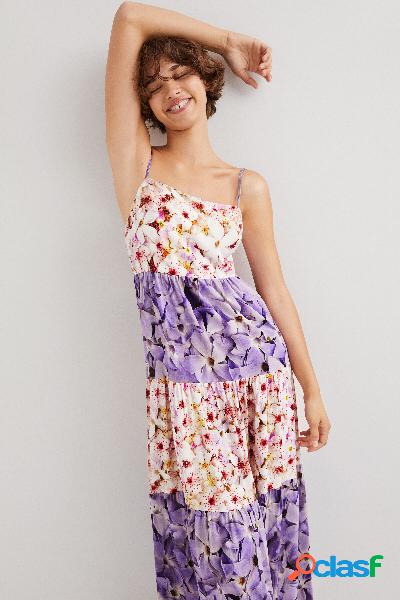 Vestido estampado floral