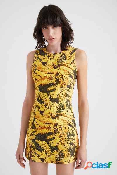 Vestido estampado mimosas