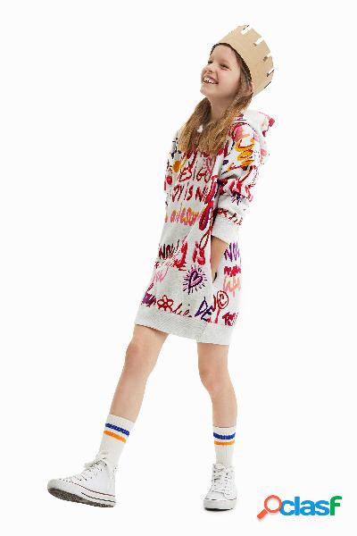 Vestido sudadera Manifesto