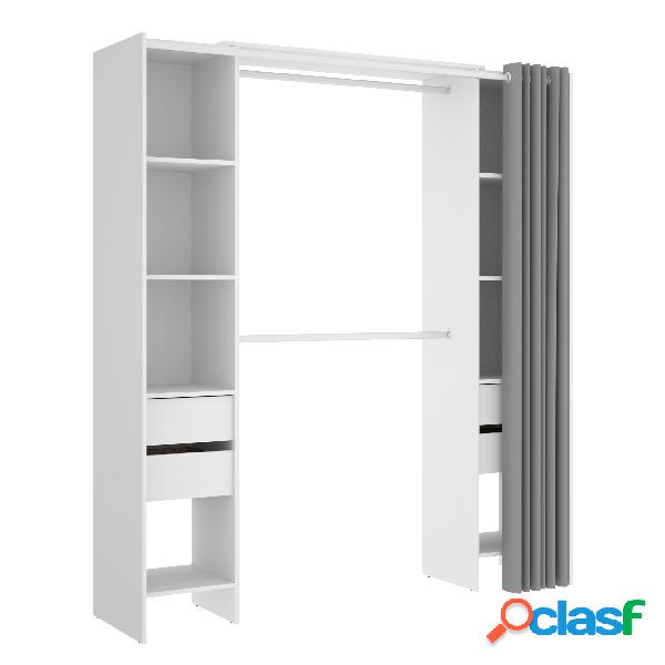Vestidor Dekit Suit Blanco 179x205x52cm