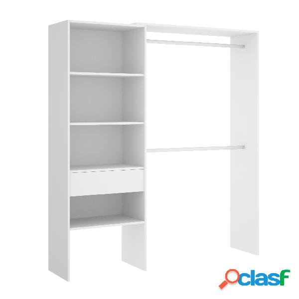 Vestidor Dekit Suit Blanco 187x160/110x40cm