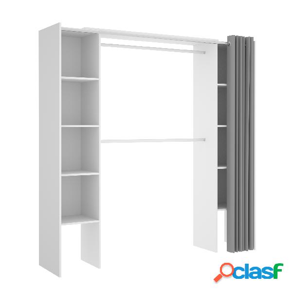 Vestidor Dekit Suit Blanco 205x180/110x50cm