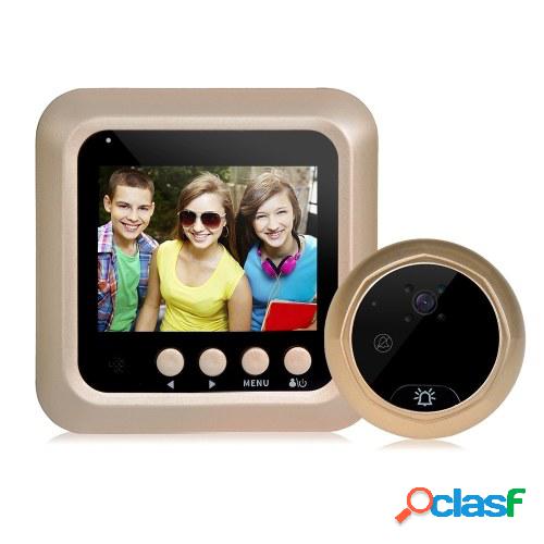 Visor de puerta digital Mirilla Cámara de puerta Timbre