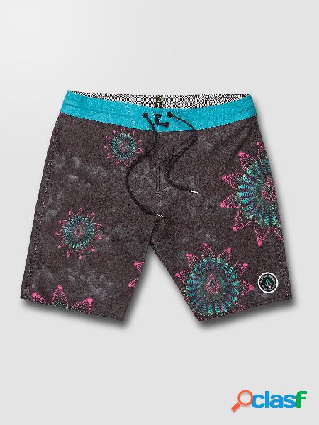 Volcom Boardshort Star Shields Stoney 18" - BLACK