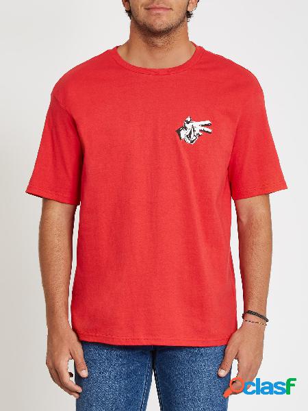 Volcom Camiseta Clatter - Carmine Red