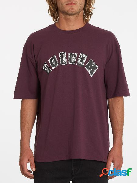 Volcom Camiseta Hi School - MULBERRY