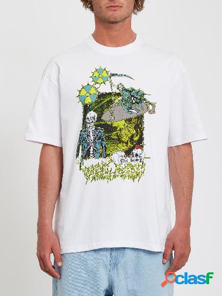 Volcom Camiseta Richard French 2 - WHITE