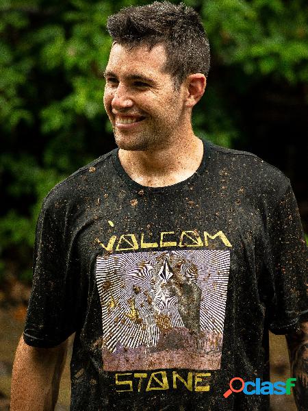 Volcom Camiseta Stone Strike - BLACK