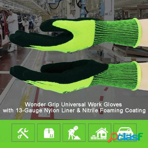 Wonder Grip Guantes de trabajo universales con forro de
