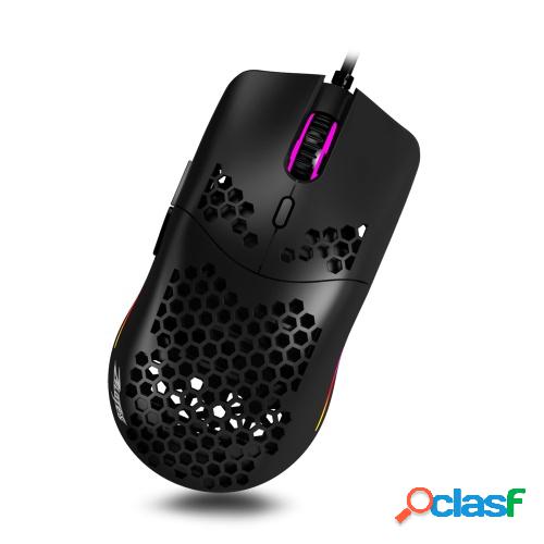 ZELOTES C-7 Ratón con cable USB Ratón para juegos RGB
