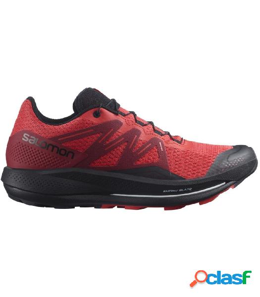 Zapatillas Salomon Pulsar Trail Hombre Poppy Red Bird Black