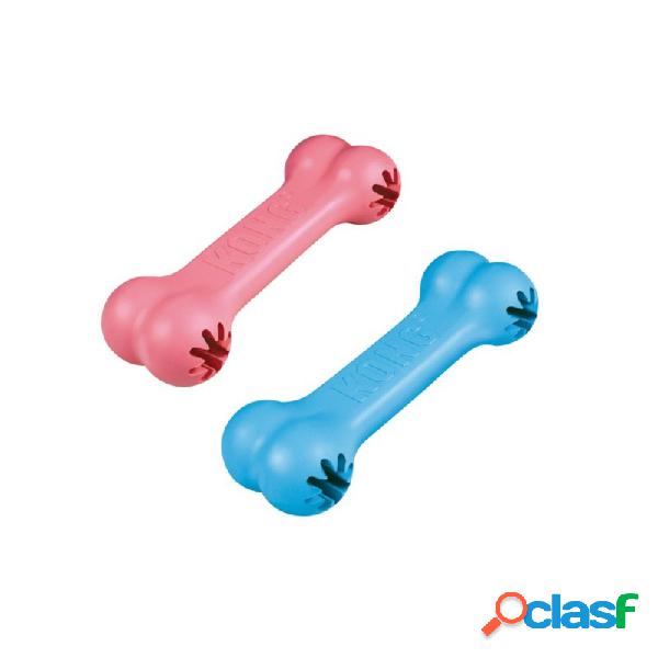 juguete para cachorros HUESO KONG PEQUEÑO, colores surtidos