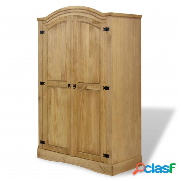 vidaXL Armario madera de pino Mexicano estilo Corona 2