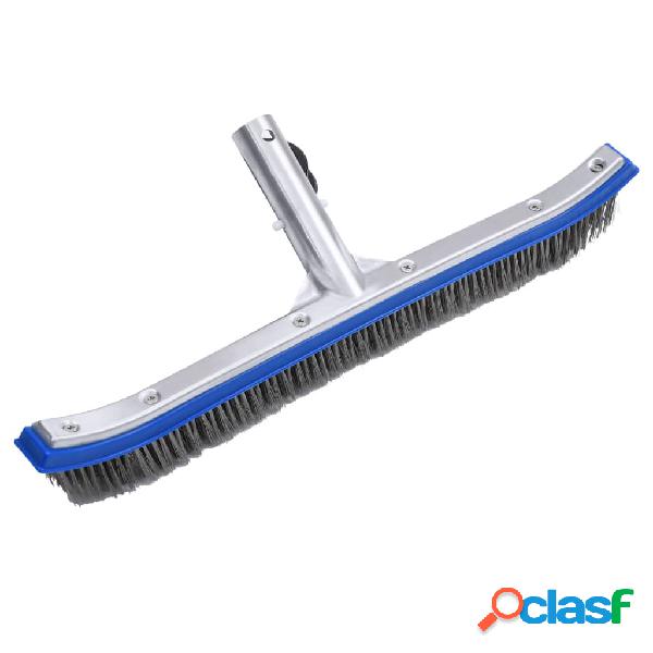 vidaXL Cepillo para pared de piscina aluminio