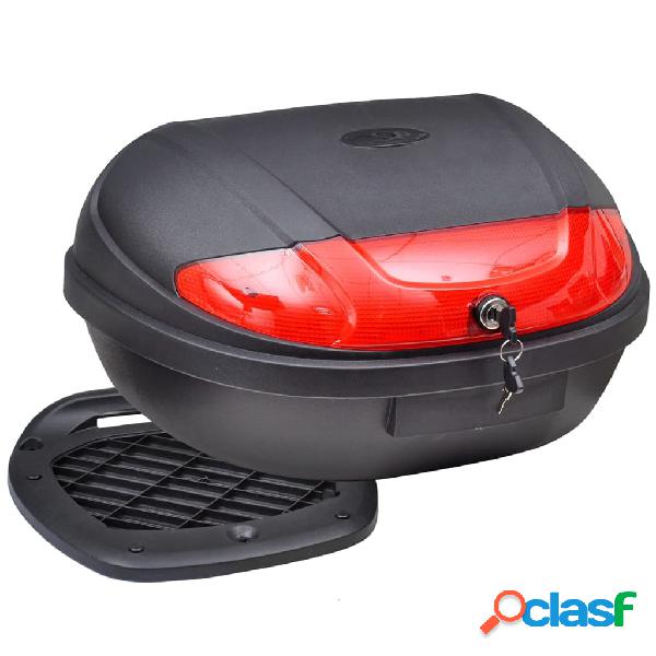 vidaXL Maleta para motos con capacidad para 2 cascos 72 L