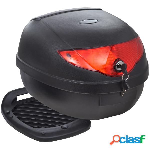 vidaXL Maleta para motos con capacidad para un casco 36 L