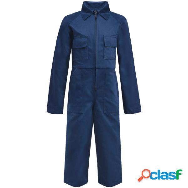 vidaXL Mono para niño talla 110/116 azul