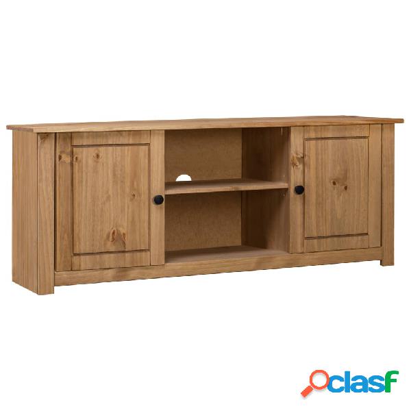 vidaXL Mueble para TV de madera maciza pino estilo Panamá