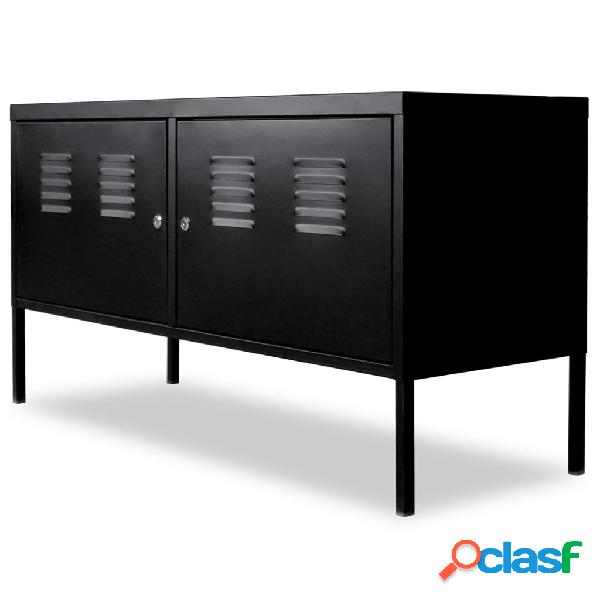 vidaXL Mueble para la TV 118x40x60 cm negro