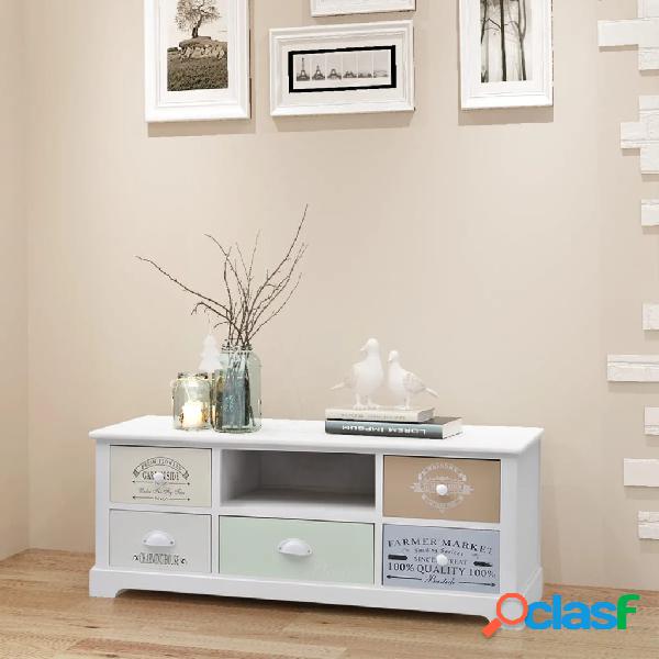 vidaXL Mueble para la TV de estilo francés de madera