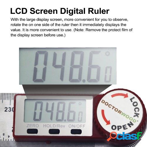 0 ~ 200 mm Pantalla LCD Regla digital Regla de medición