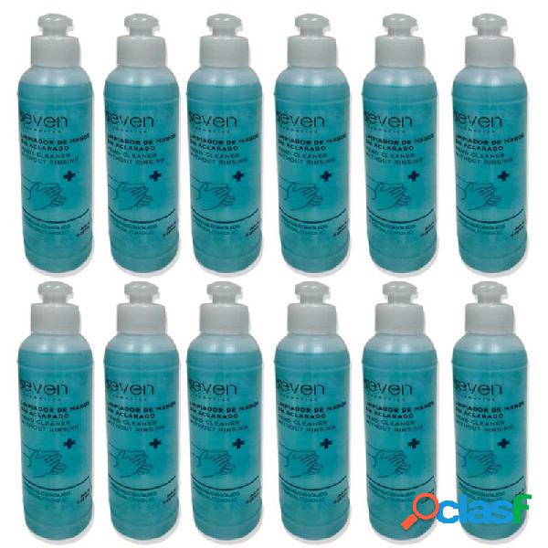 12 x gel hidroalcohólico The Seven 245 ml (total 2.94 L.)