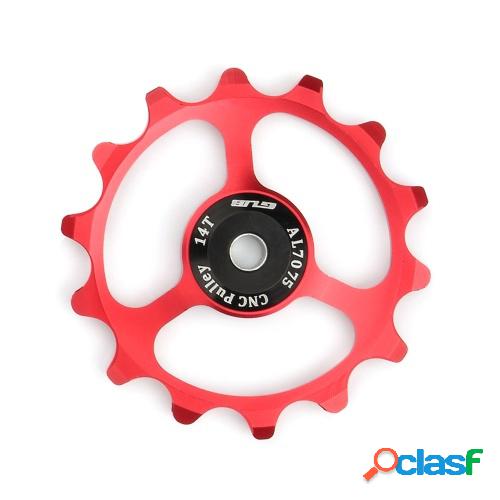 12T / 14T MTB bicicleta desviador trasero rueda Jockey