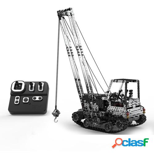 2.4GHz 10 canales 1745PCS DIY Toy RC Crane Building Blocks