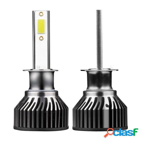 2Pcs H1 50W IP68 Bombillas LED para faros delanteros de