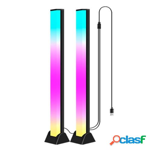2Pcs escritorio de la computadora atmósfera luz colorida