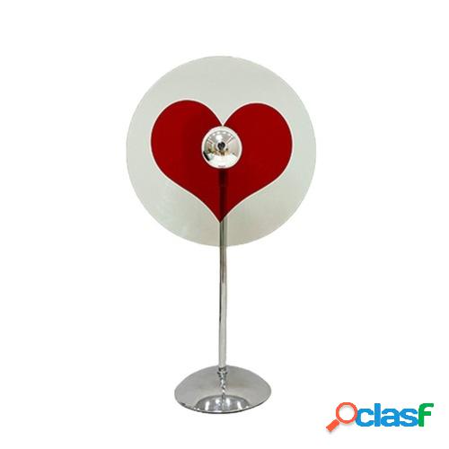4W forma de corazón atmósfera lámpara dormitorio lámpara
