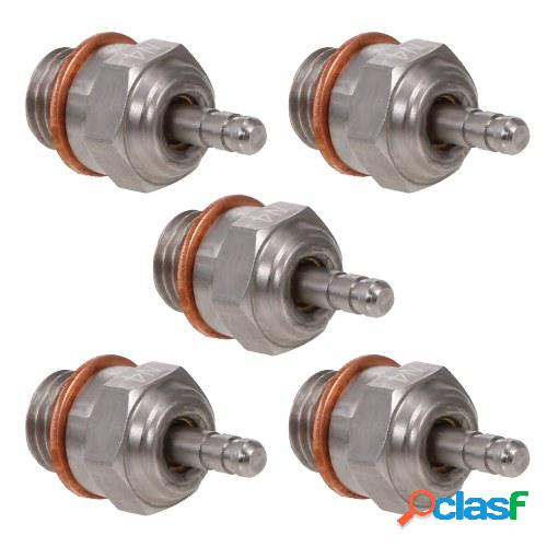 5PCS N4 Tapones de acero Bujía incandescente Piezas de