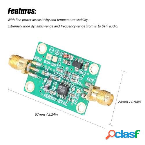 6-12V 0.1-600MHz Frecuencia de entrada -75 ~ + 15dBm Rangos