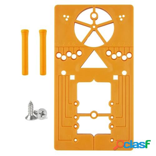 95-105 Degree Multifunctional Hinge Punch Hole Locator