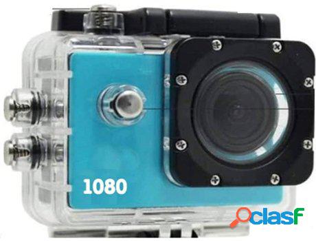 Action Cam KLACK 1080 Azul (Full HD)