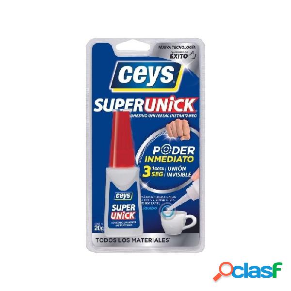 Adhesivo Instantáneo Ceys Superunick Poder Inmediato 6g