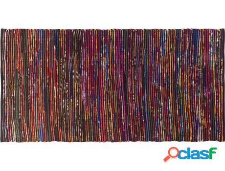 Alfombra Bartin (Multicolor - Algodón -80x150x1 cm)