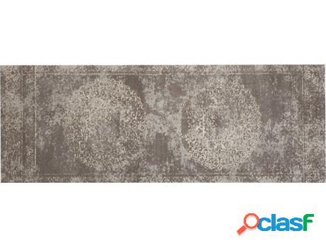 Alfombra Beykoz (Marrón - Algodón -60x180x1 cm)
