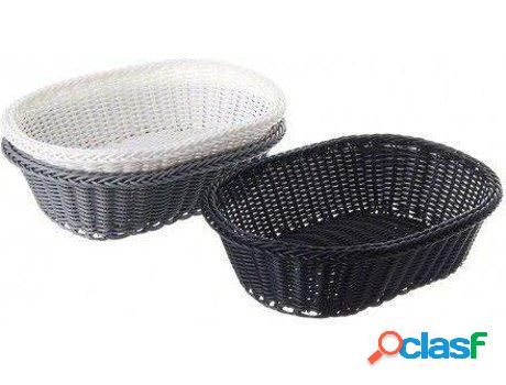 Almacenamiento HOGAR Y MÁS Cesta Oval (27 x 20 x 8 cm)