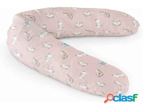 Almohada de Lactancia NAF NAF Rabbit Family Rosa