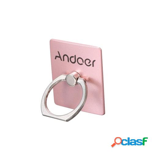 Andoer Phone Holder Finger R-ing Grip Car Mount 360 °