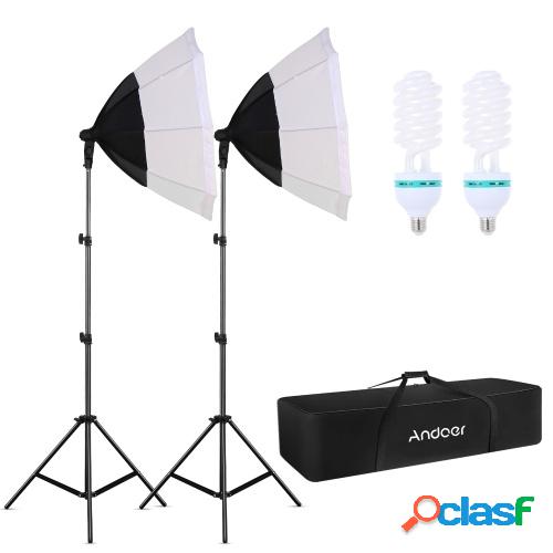 Andoer Professional Studio Photography Octagon Softbox Kit