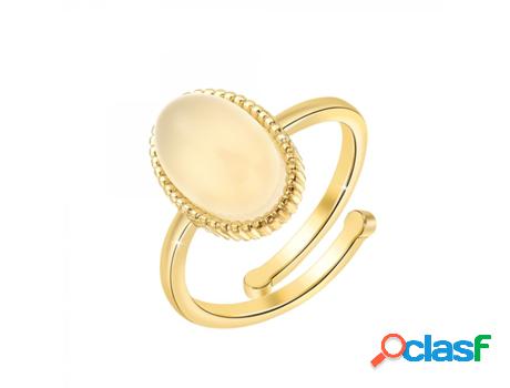 Anillo SC_BOHEME (bañado a rodio - Dorado - ajustable de 50