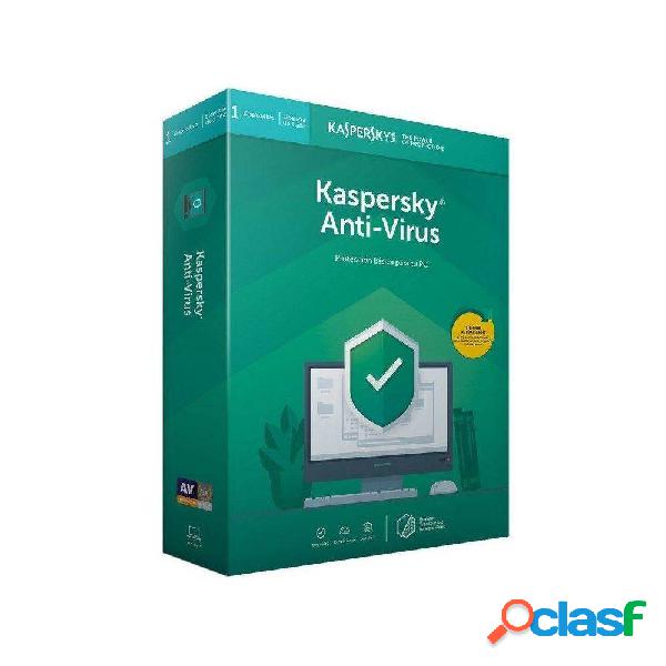 Antivirus Kaspersky 2020/ 1 Dispositivo/ 1 Año