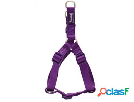 Arnés para Perros FREEDOG Nylon Basic A Morado (S)