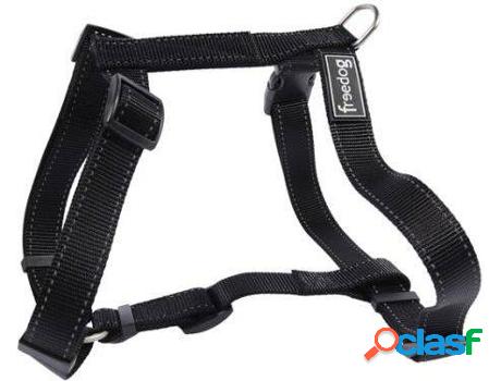 Arnés para Perros FREEDOG Nylon Reflect Negro (M)