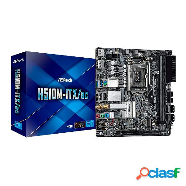 Asrock h510m-itx/ac. socket 1200. mini-itx.